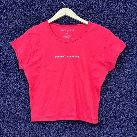 Ariana Grande Eternal Sunshine Crop Top Size Extra Large - Picture 1 of 4